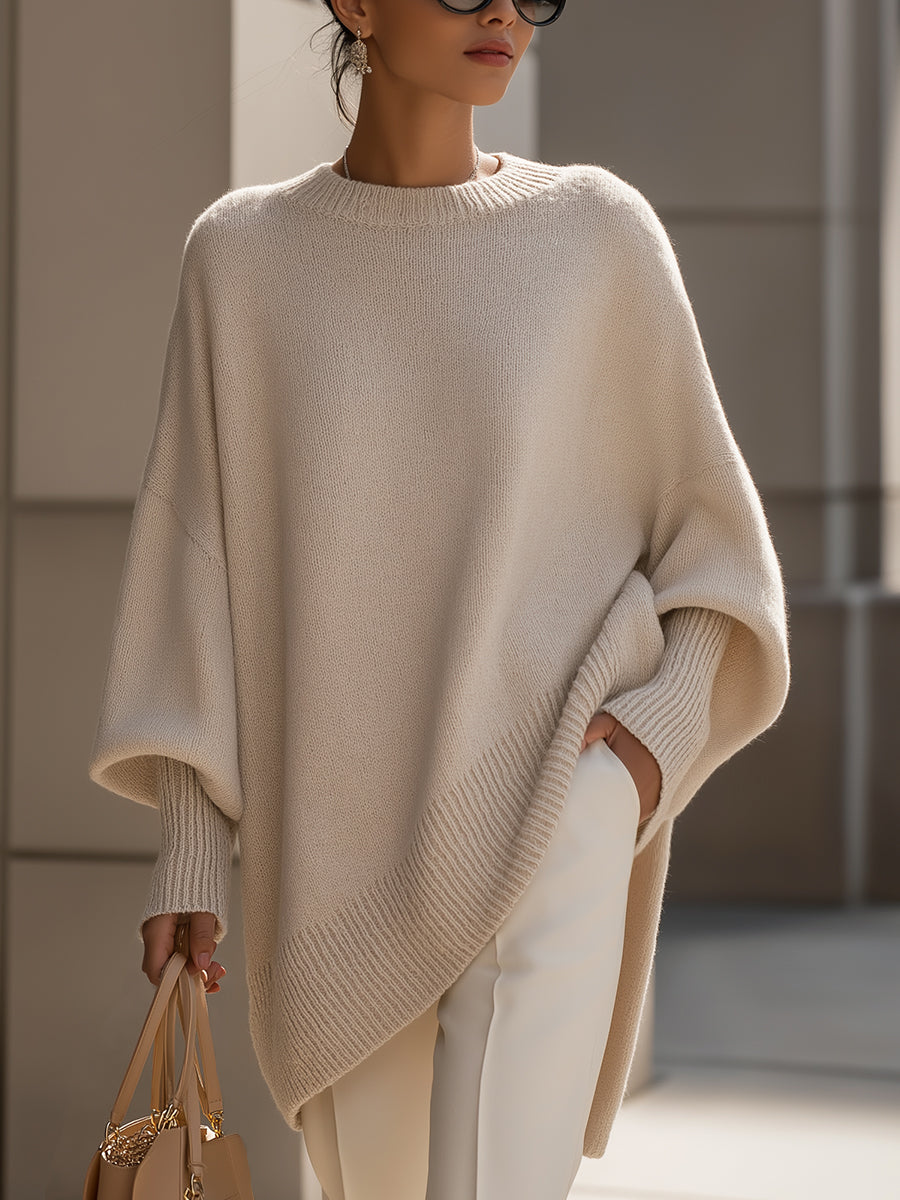 Bellavine – Effortless Luxe Knit Poncho