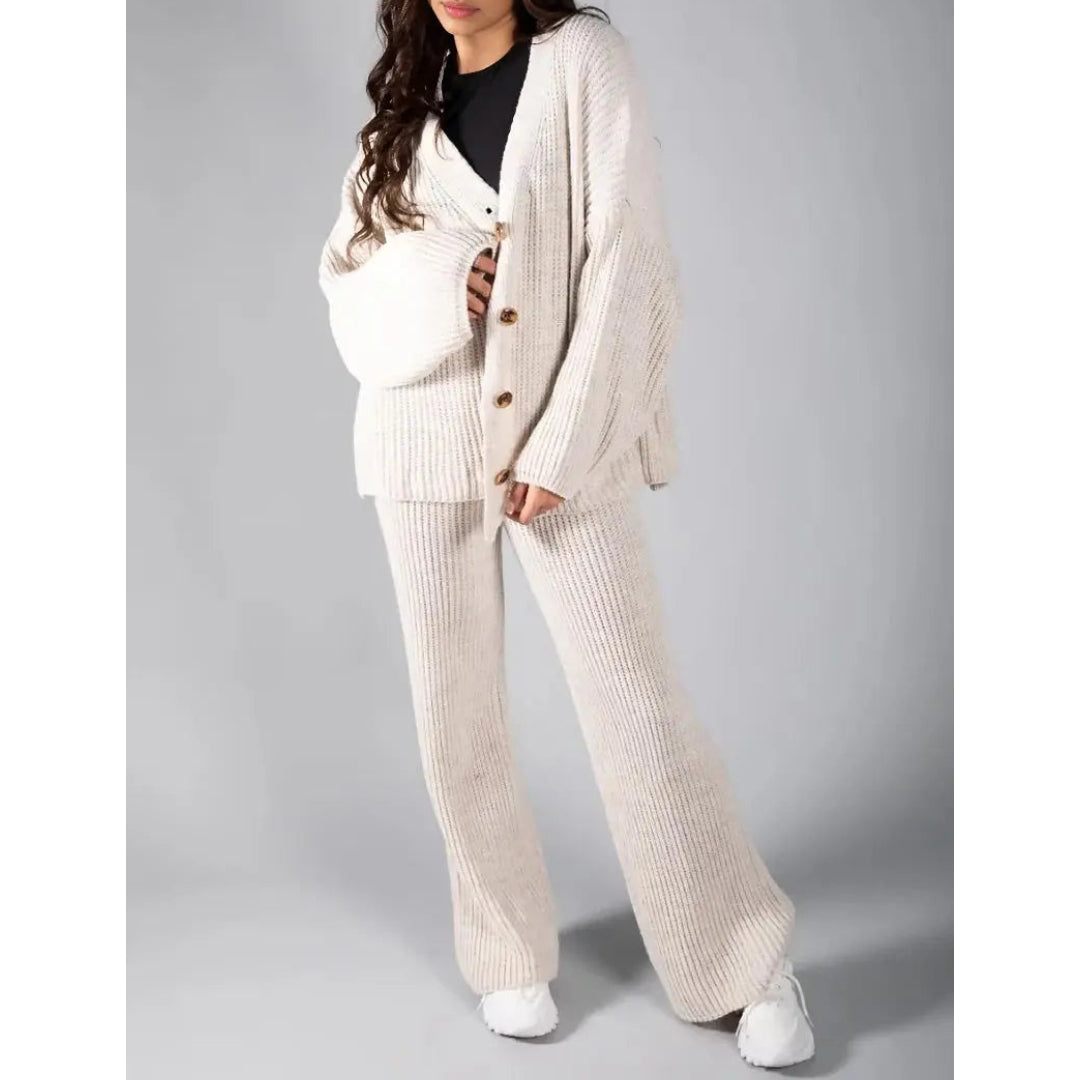Aurelle | Effortless Knit Lounge Duo Set