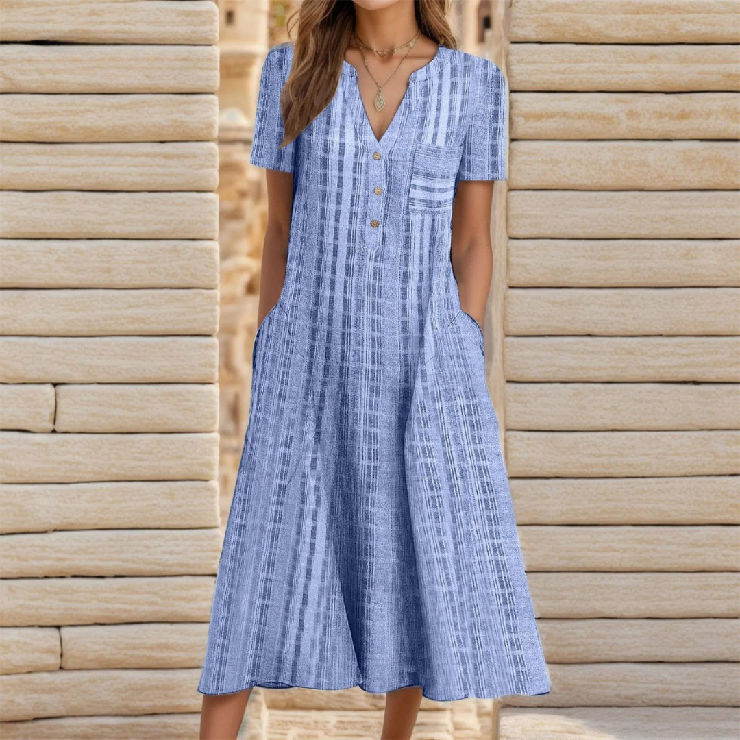 LORA | ROBE ÉLÉGANTE MISCHIEF AVEC COUVERTURE DU VENTRE