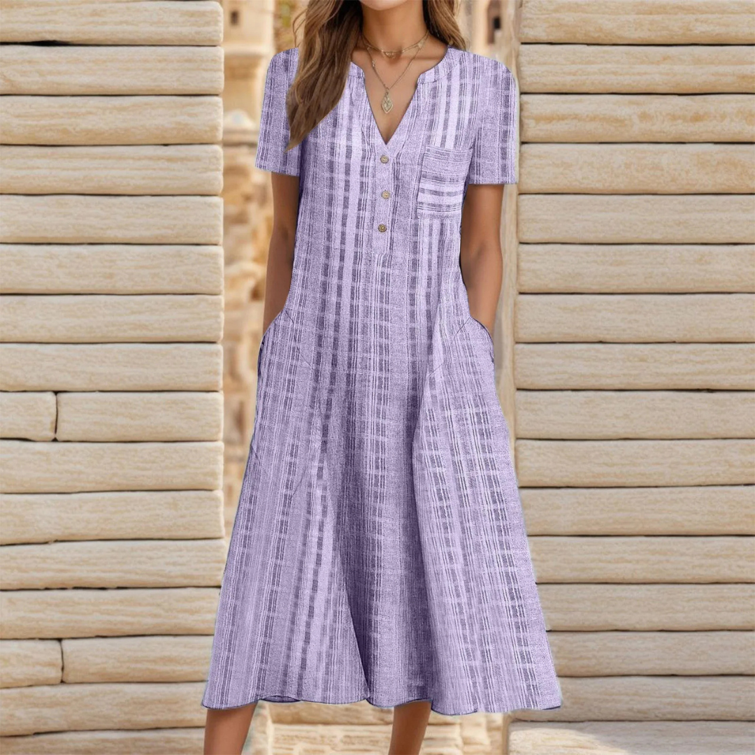 LORA | ROBE ÉLÉGANTE MISCHIEF AVEC COUVERTURE DU VENTRE