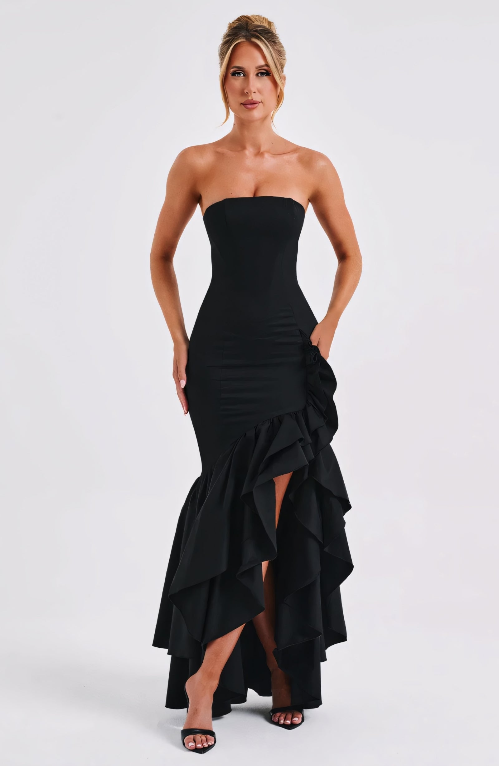 Valoria | Ruffle Maxi Dress