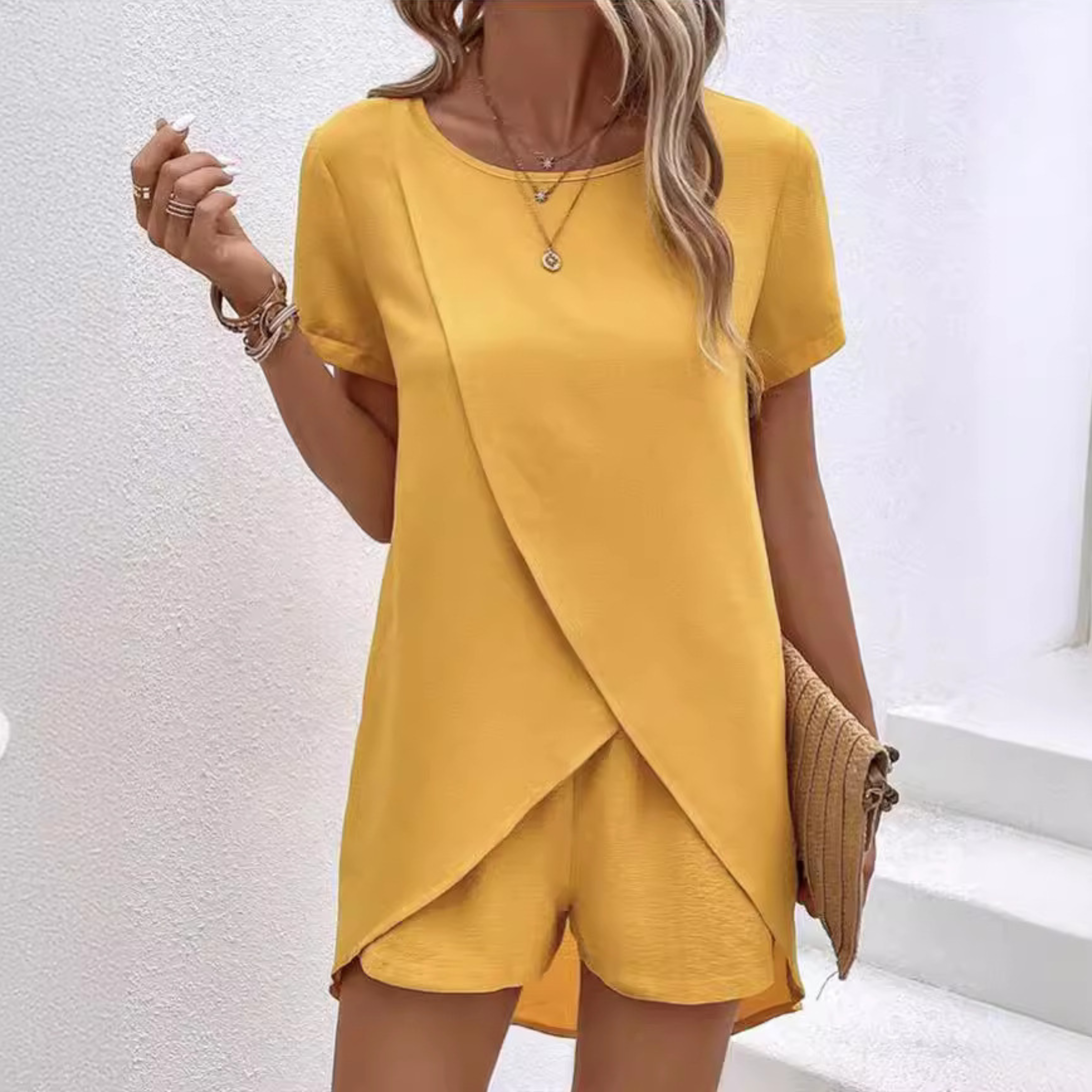AMALIA | Ensemble lounge élégant avec couverture ventre