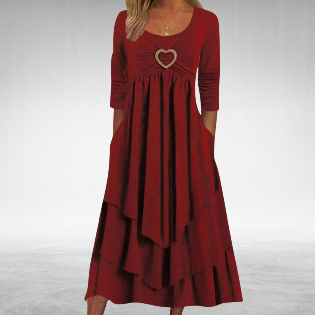 KATHLEEN | Robe élégante pour femme avec couverture ventre