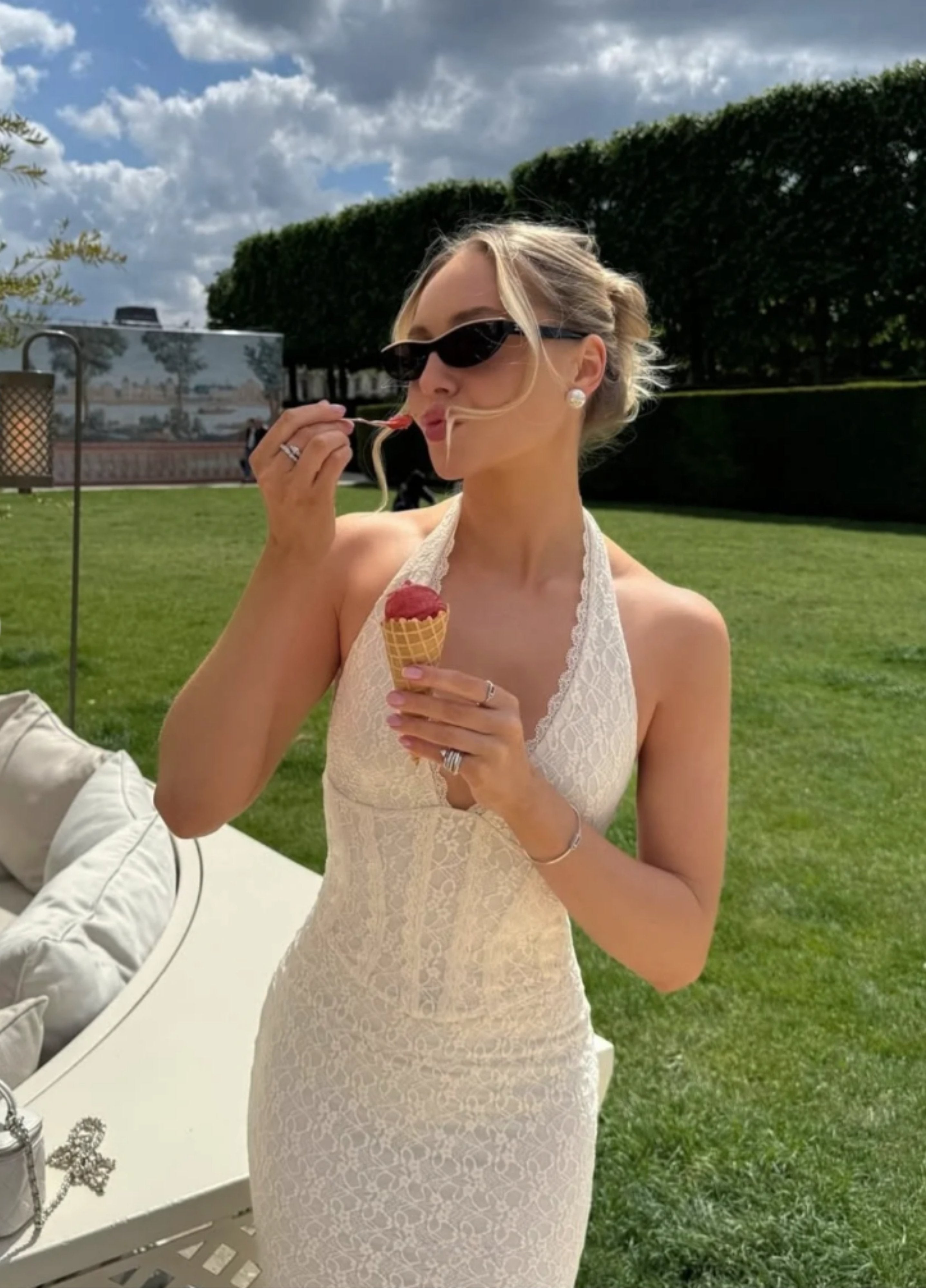 MIREYA | KORSETT-HALTER-MAXIKLEID