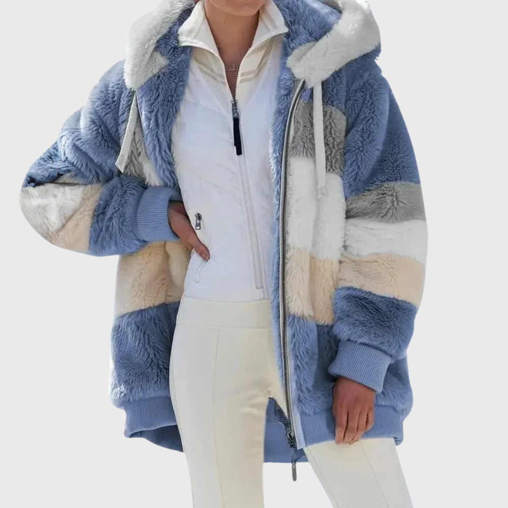 Aurelia | Ultra-Warm Patchwork Winter Jacket