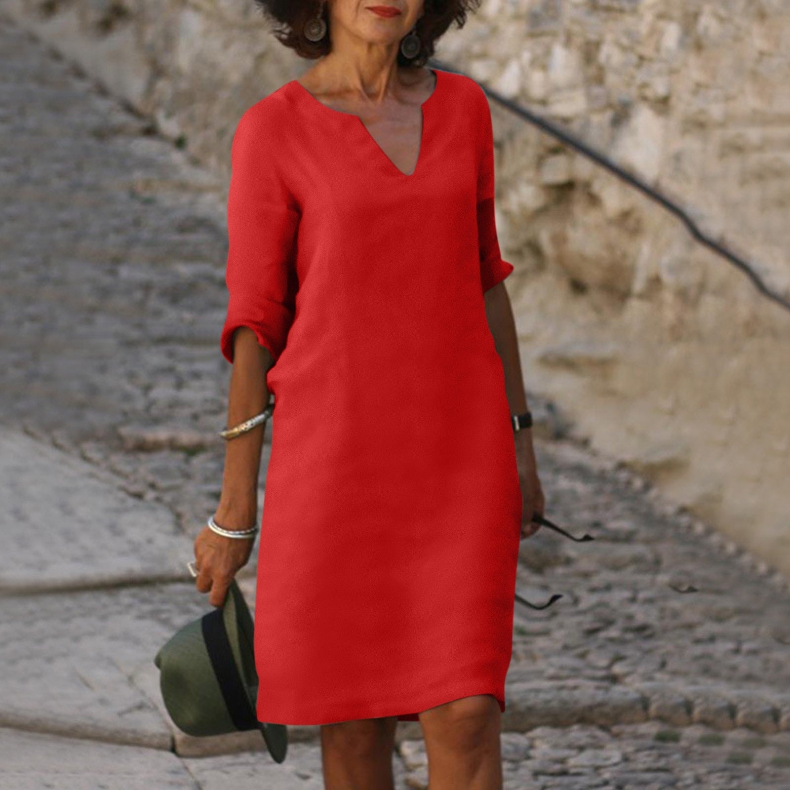 MICHAELA | Robe d'été élégante avec contrôle du ventre