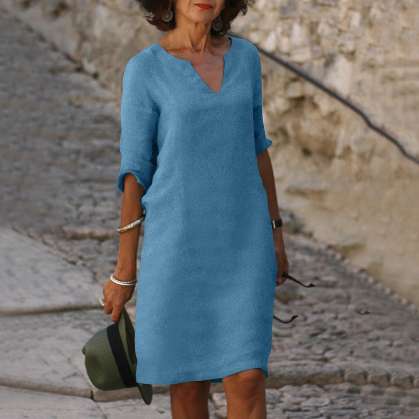 MICHAELA | Robe d'été élégante avec contrôle du ventre
