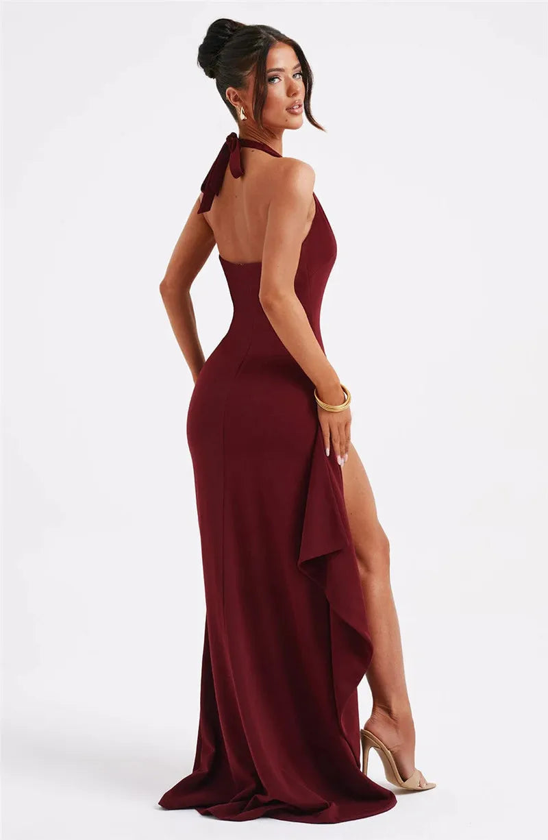 Serenya | High-Slit Glam Maxi