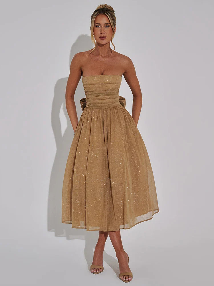Claribel | Sparkling Elegance Midikleid