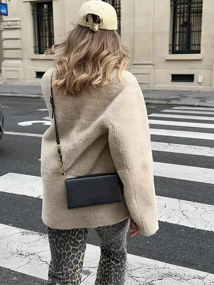 MAELLE | TAILORED WOOL TOGGLE JACKET