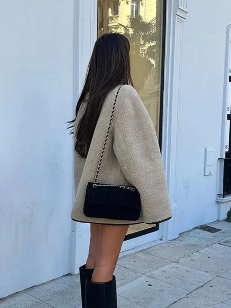 MAELLE | TAILORED WOOL TOGGLE JACKET