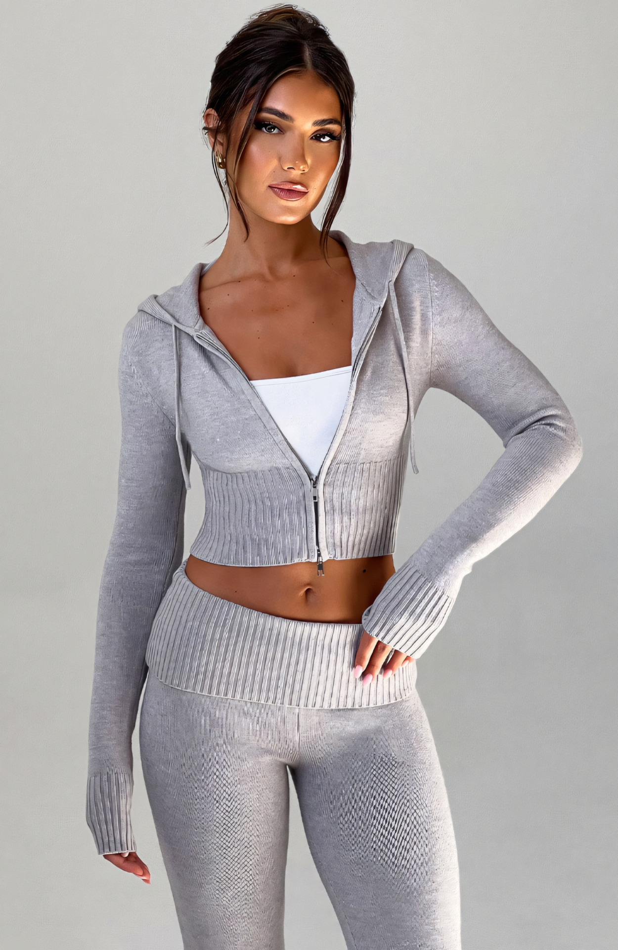 Auravelle | Knit Lounge Tracksuit Set