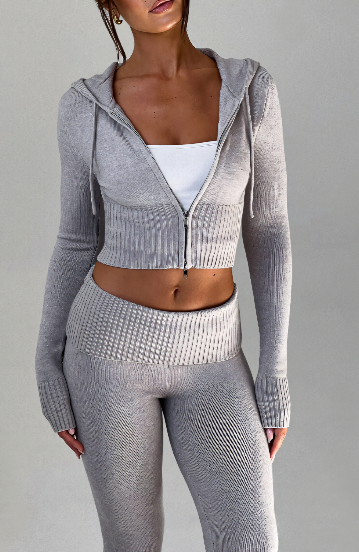Auravelle | Knit Lounge Tracksuit Set