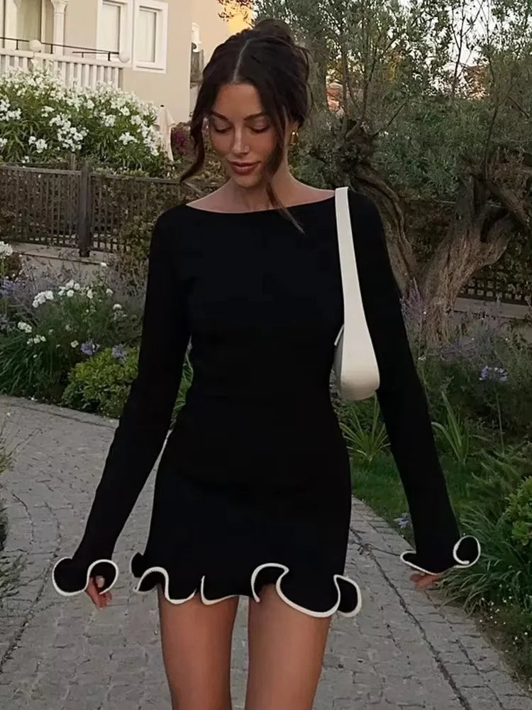 Corisande | Elegantes Minikleid aus Strick