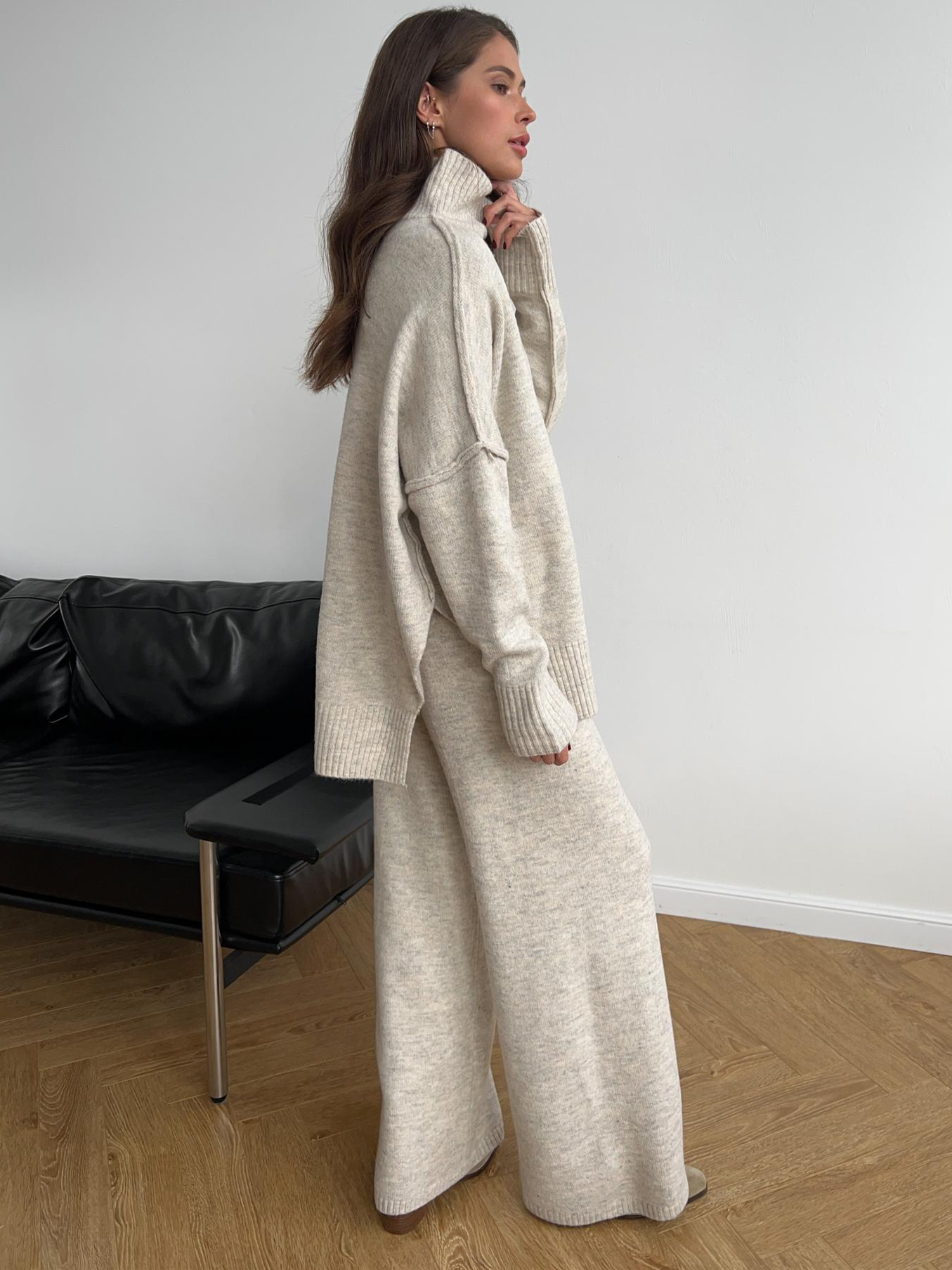 Arwen | Cozy Oversized Knit Lounge Set