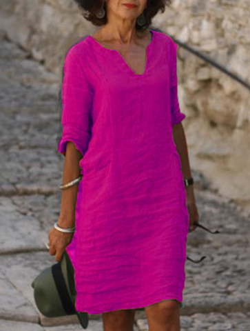 MICHAELA | Robe d'été élégante avec contrôle du ventre