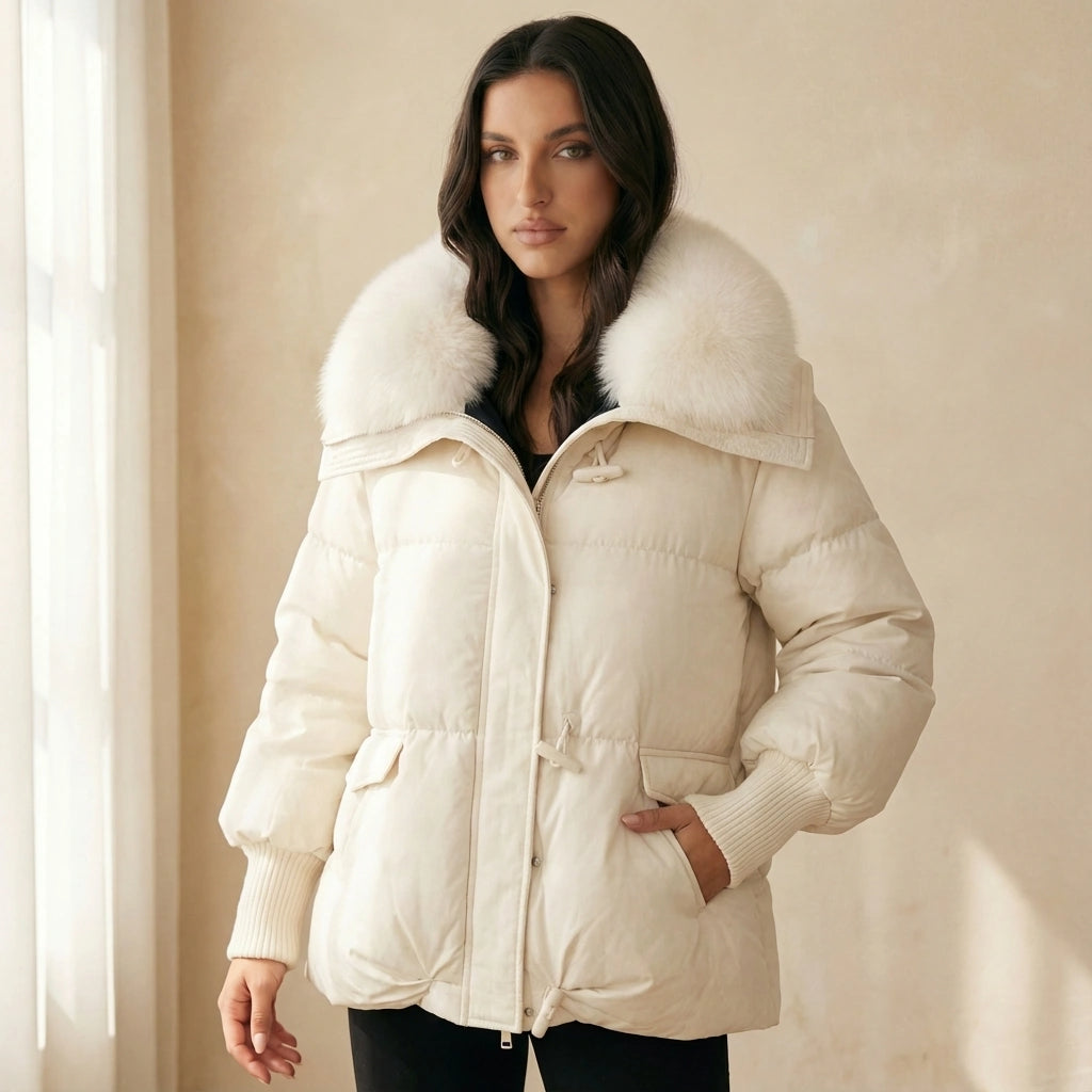 Ardelle | Luxe Fur-Collar Puffer Jacket