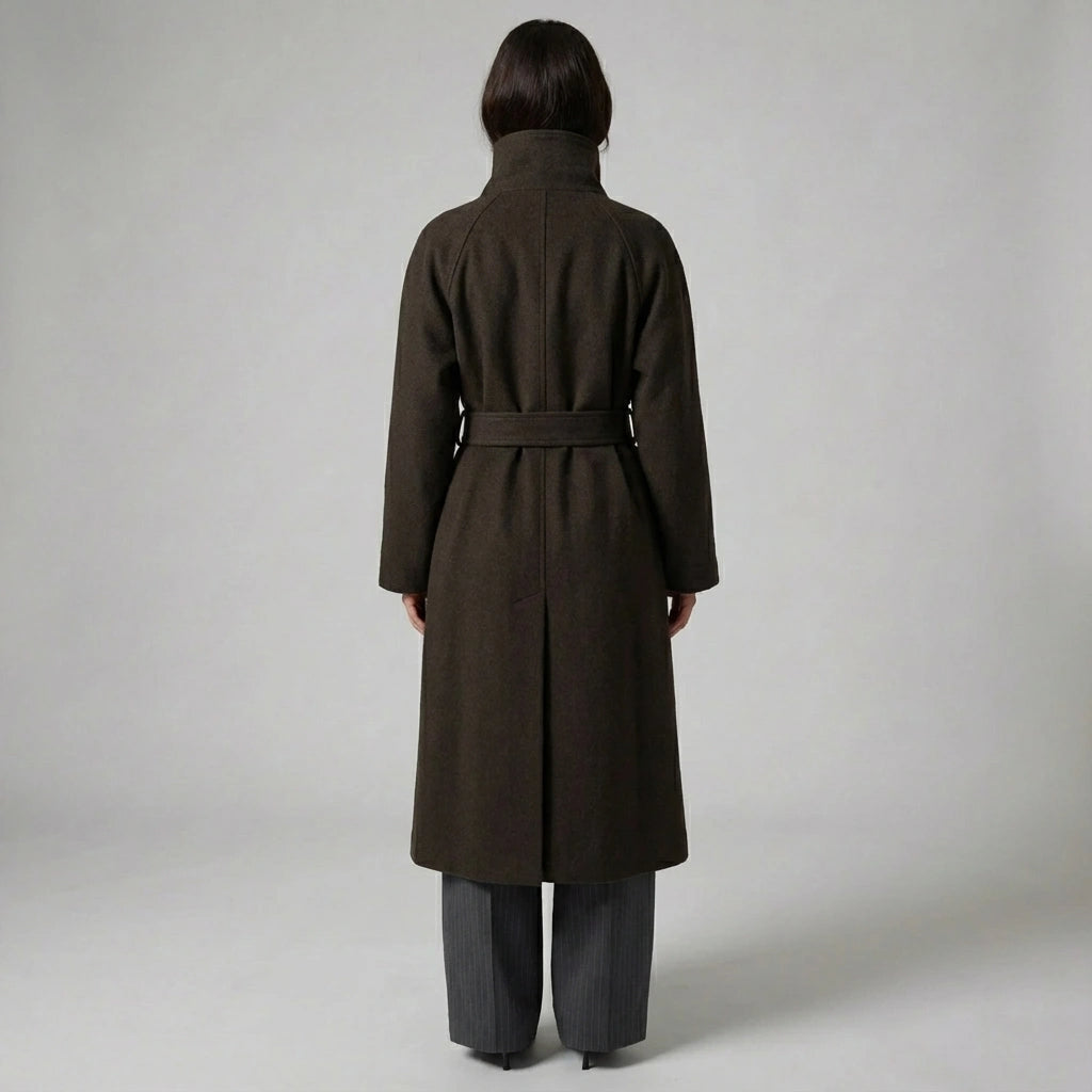 Avelyn | Tailored Wool Belt Coat