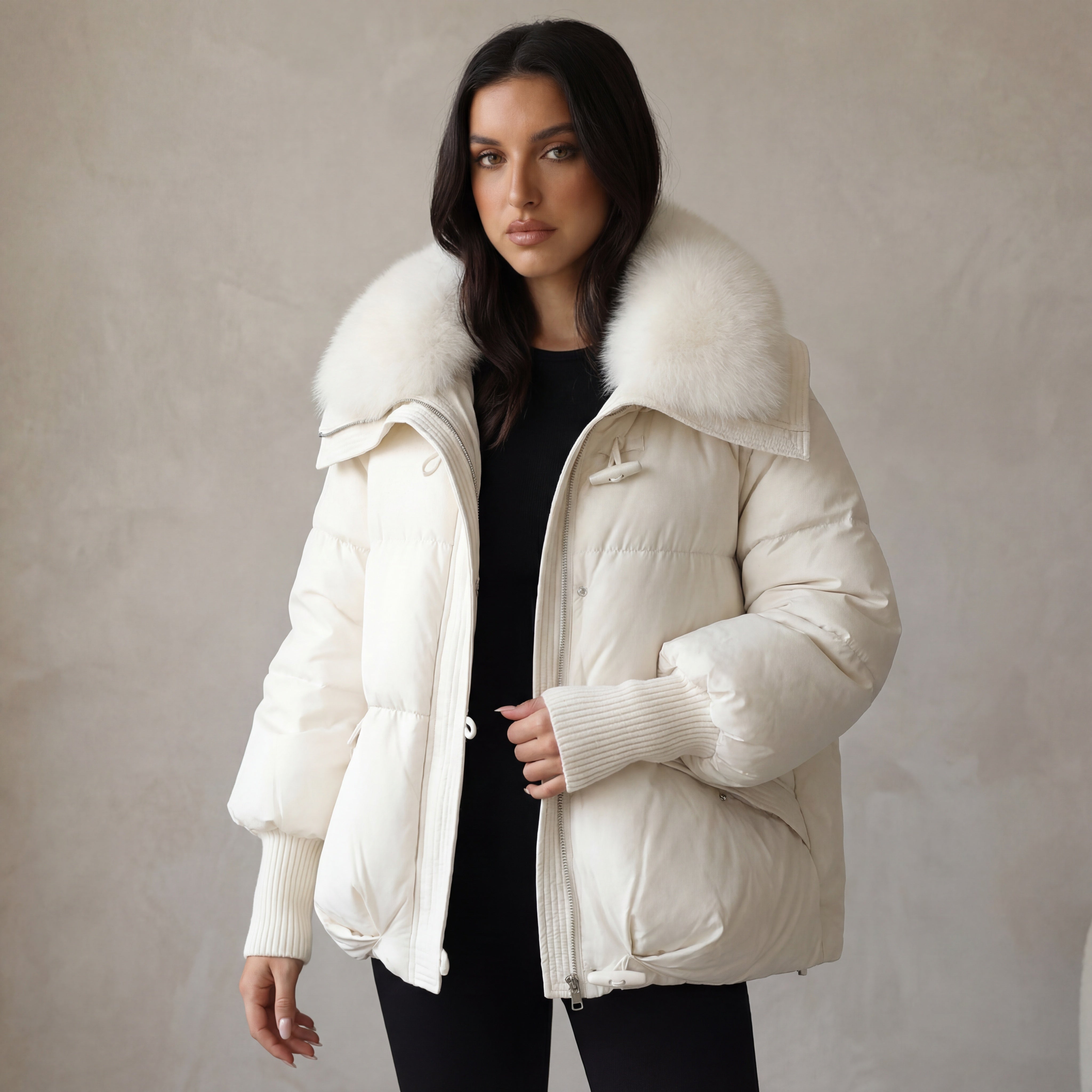 Ardelle | Luxe Fur-Collar Puffer Jacket
