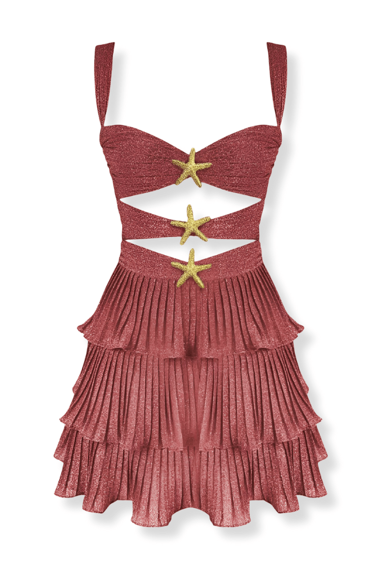 Minikleid „Starlit Waves“