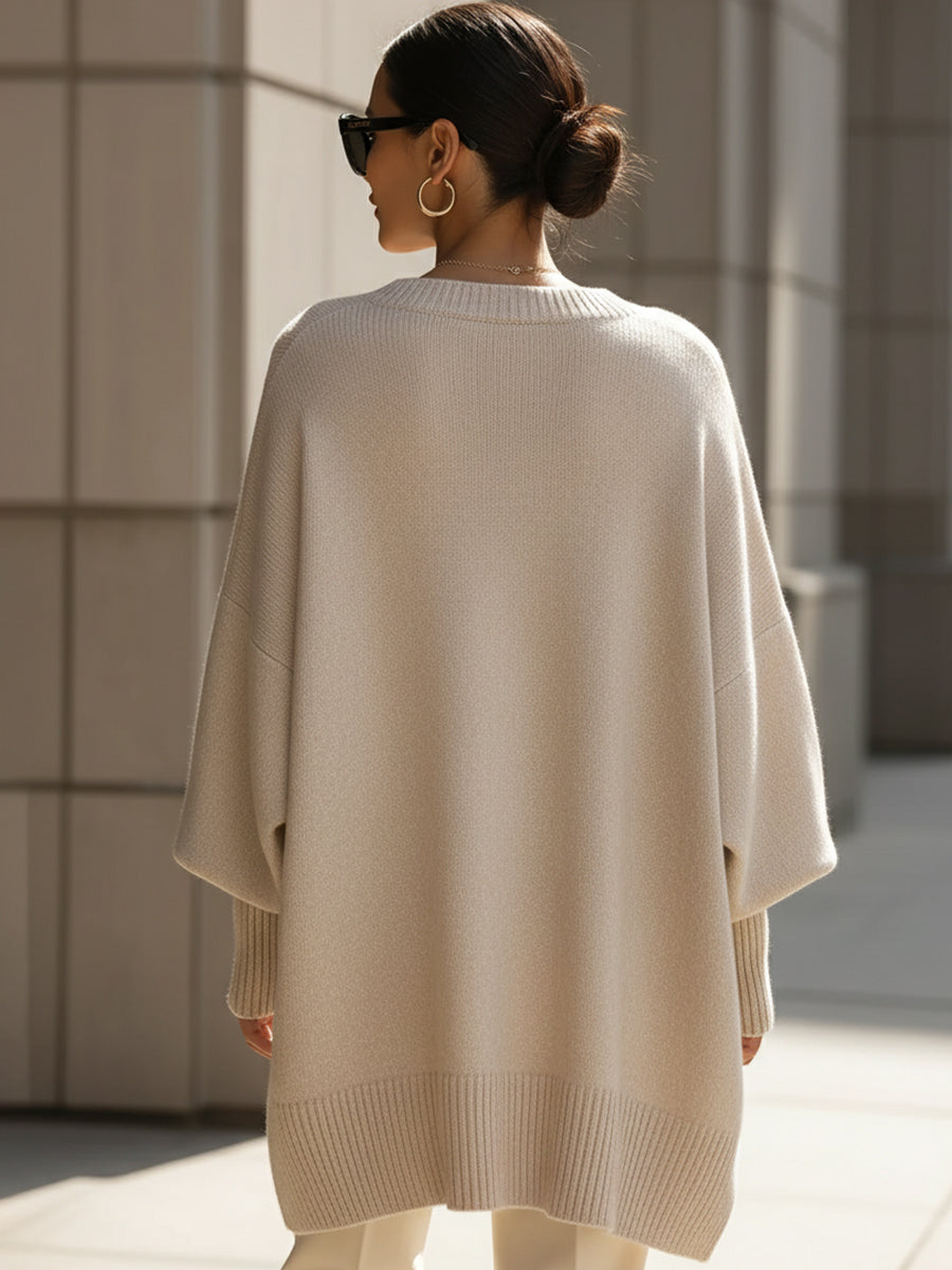 Bellavine – Effortless Luxe Knit Poncho
