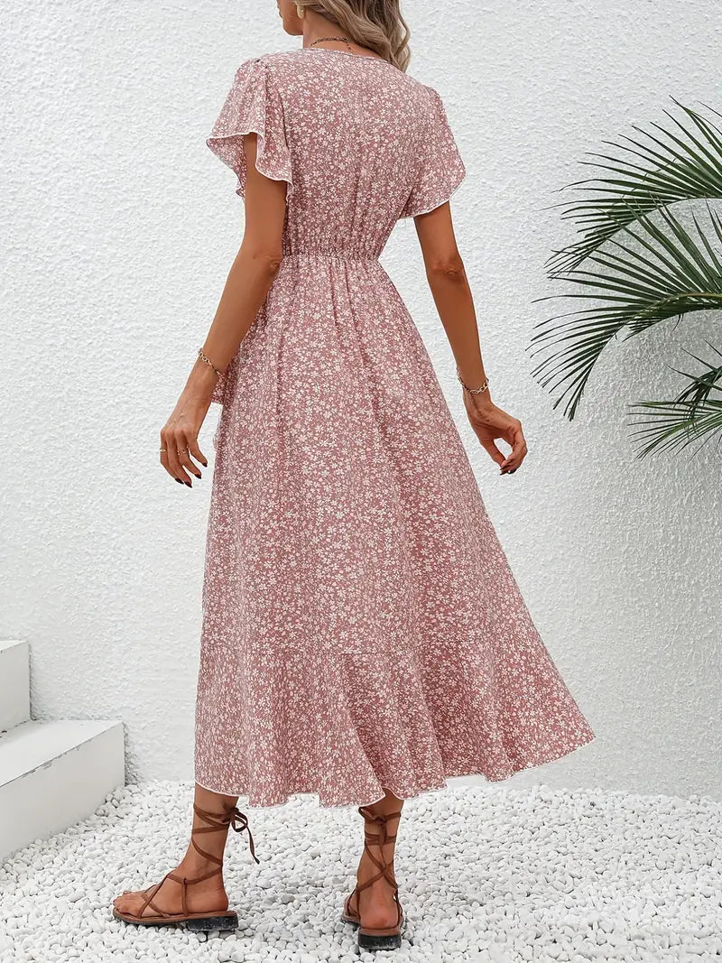 EILEEN | Robe portefeuille élégante avec couverture ventre  