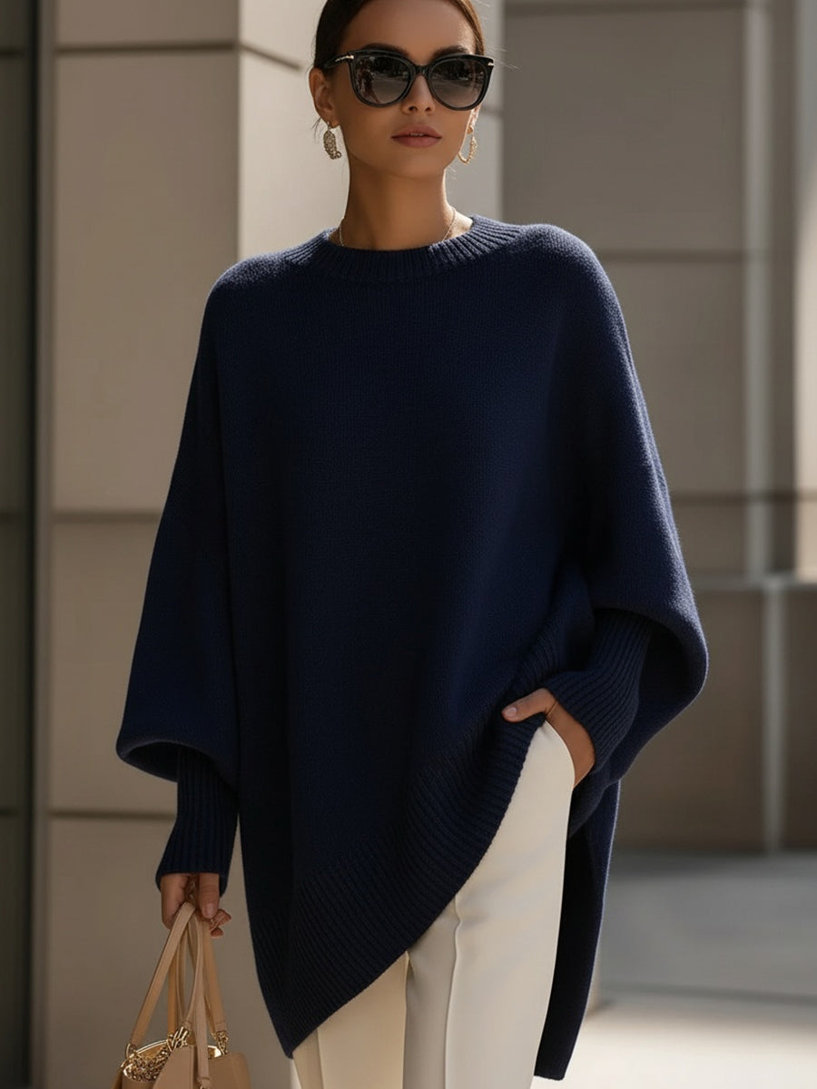 Bellavine – Effortless Luxe Knit Poncho