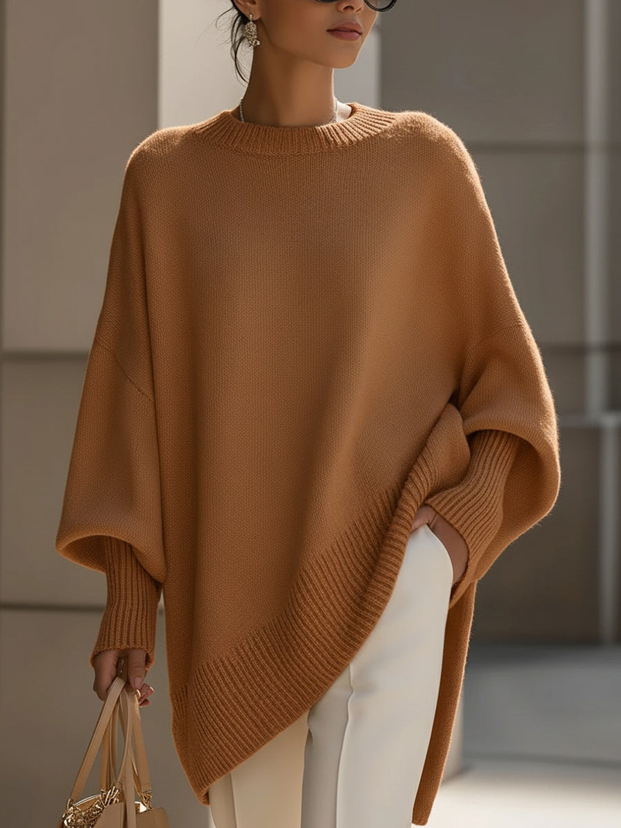 Bellavine – Effortless Luxe Knit Poncho