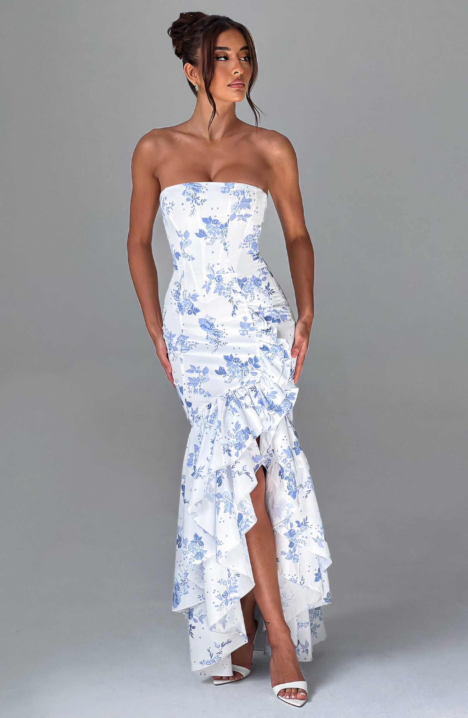 Valoria | Ruffle Maxi Dress