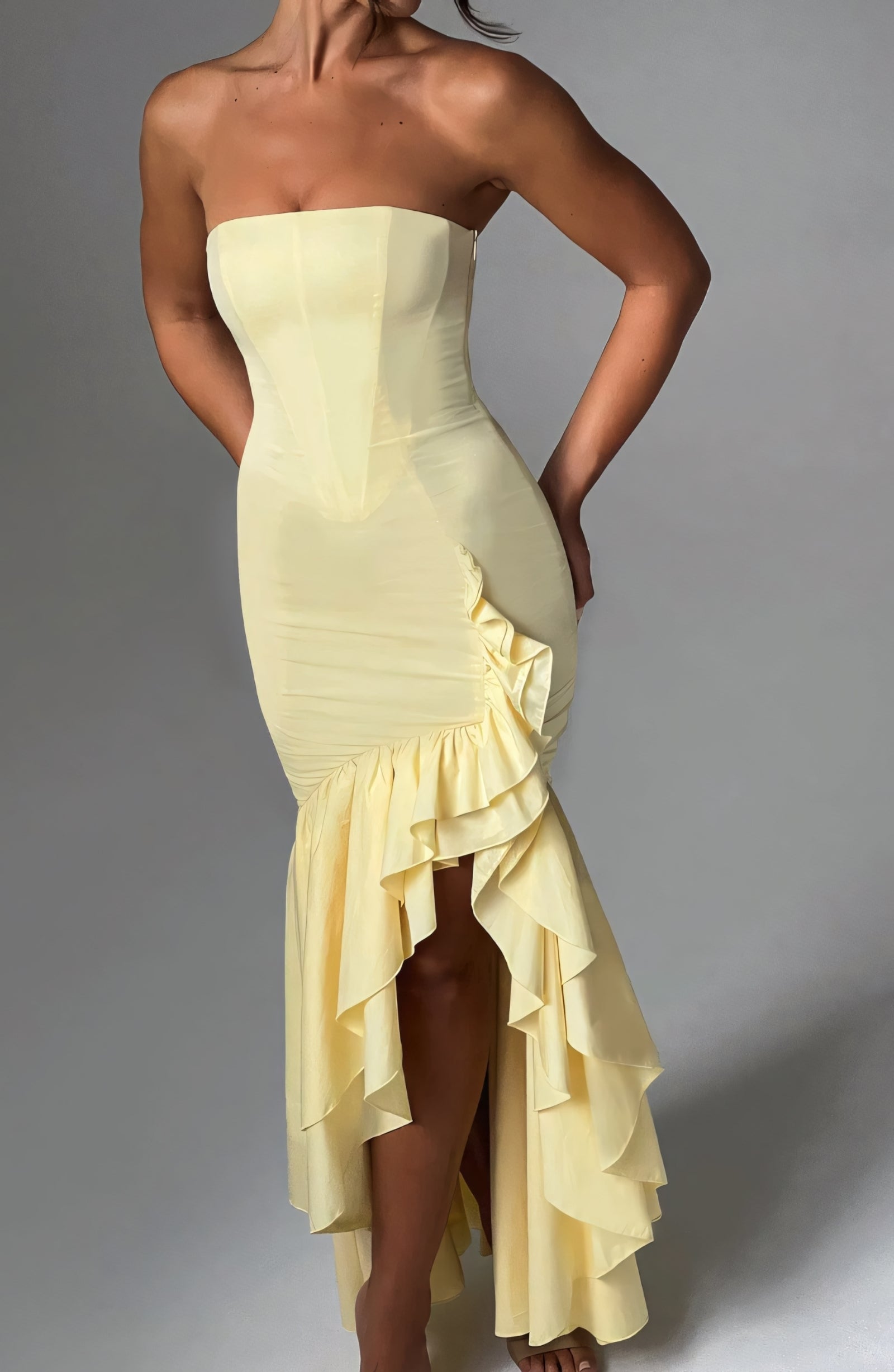 Valoria | Ruffle Maxi Dress