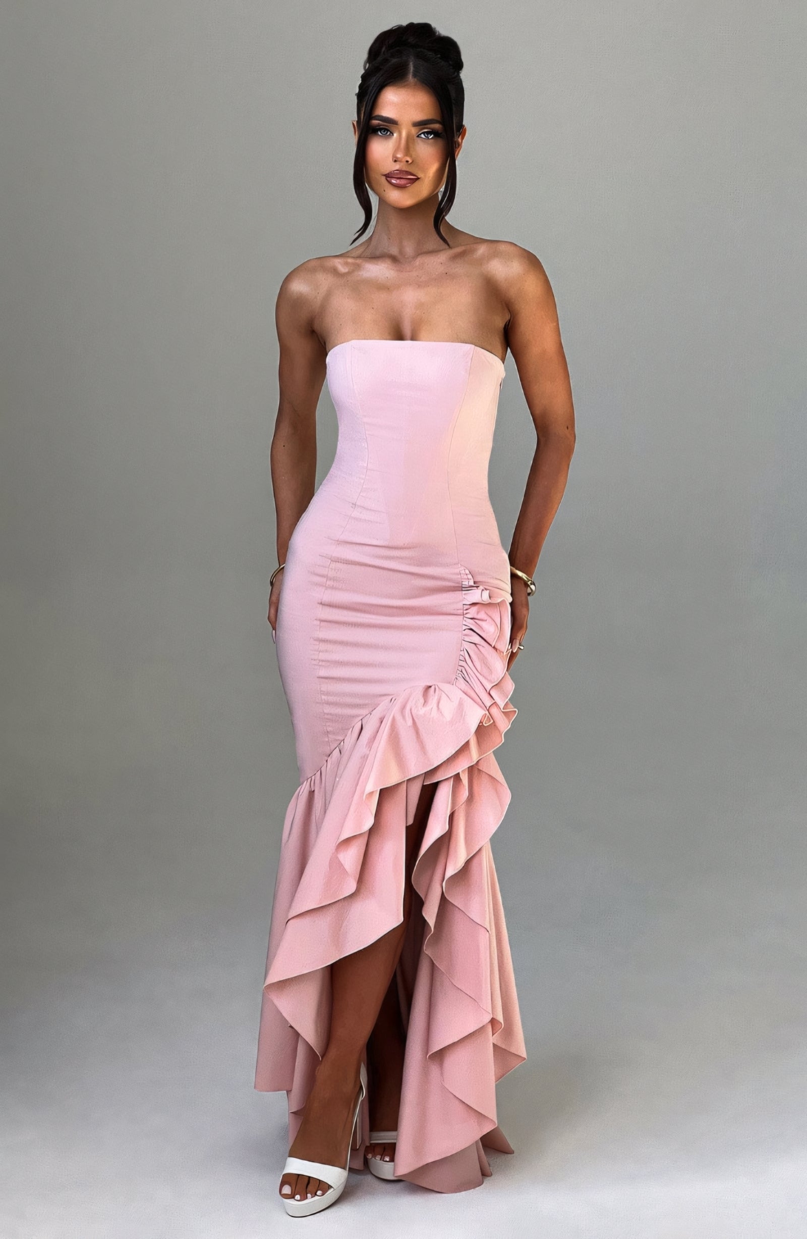 Valoria | Ruffle Maxi Dress