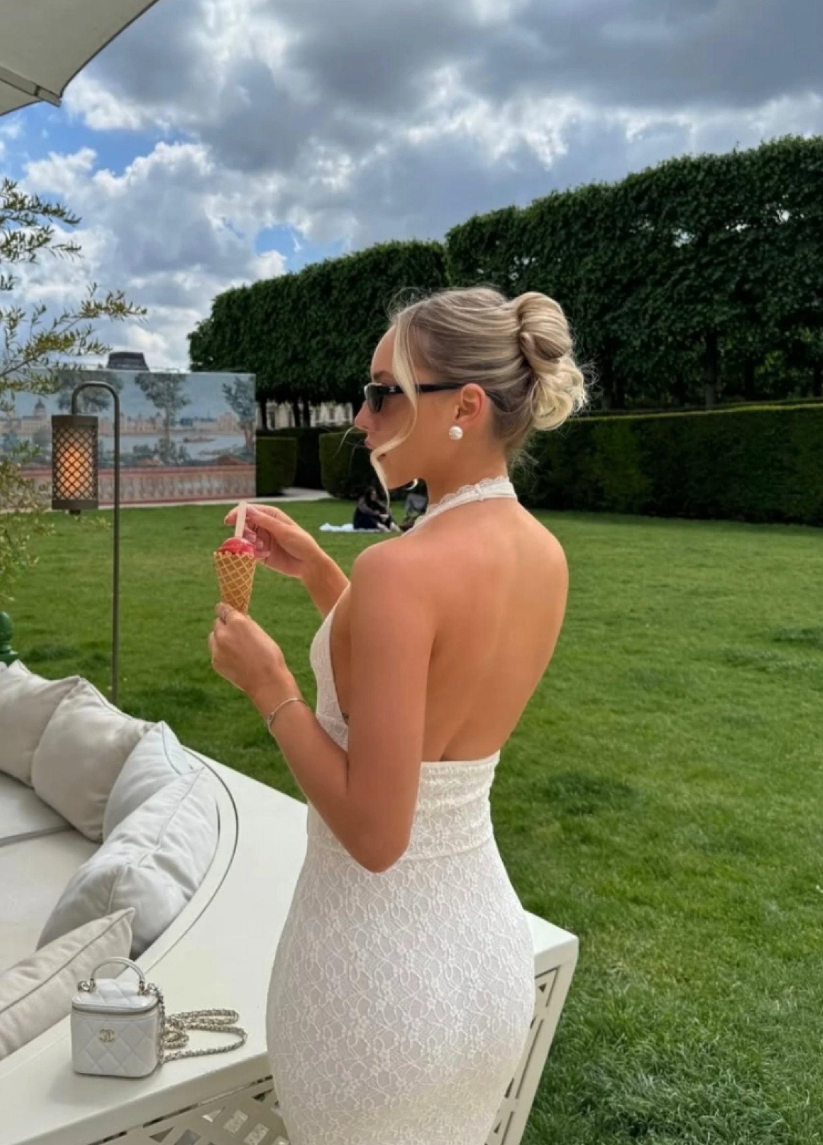 MIREYA | KORSETT-HALTER-MAXIKLEID