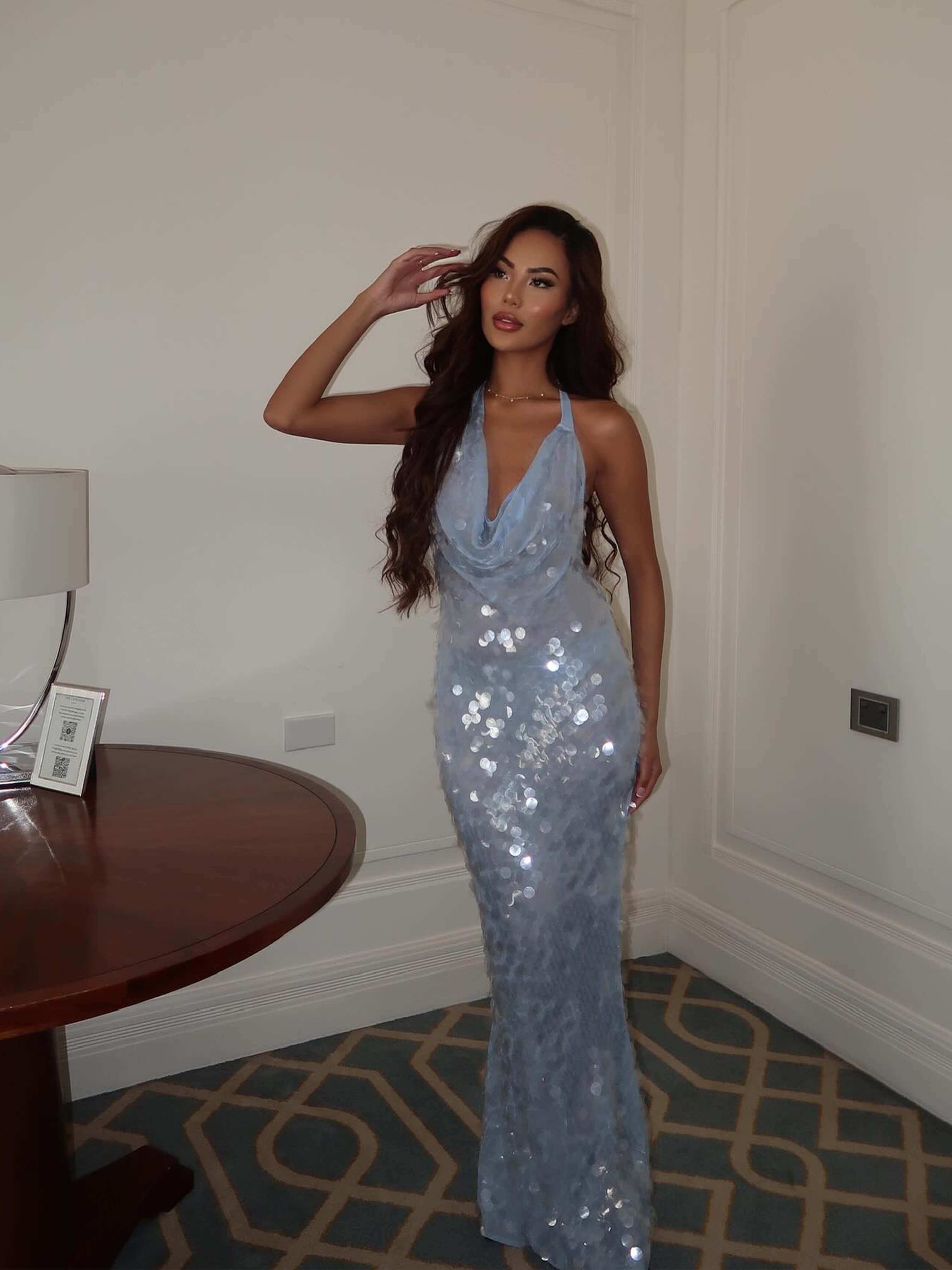 Isla Spark Maxikleid