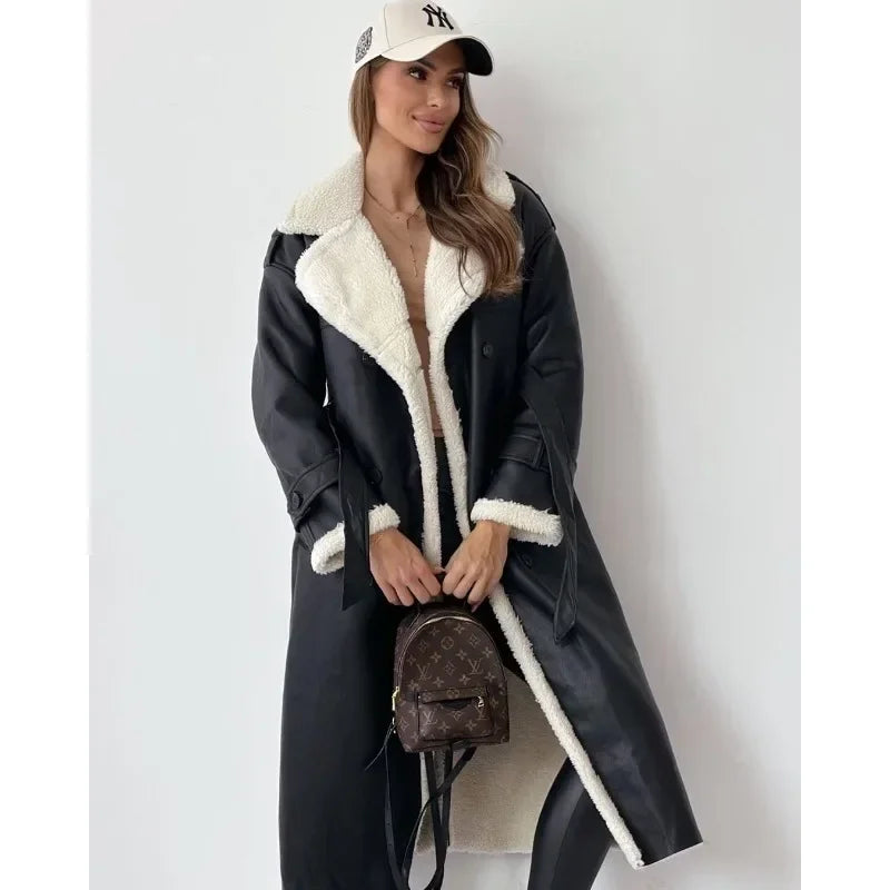 Selvara | Teddygefütterter Trenchcoat