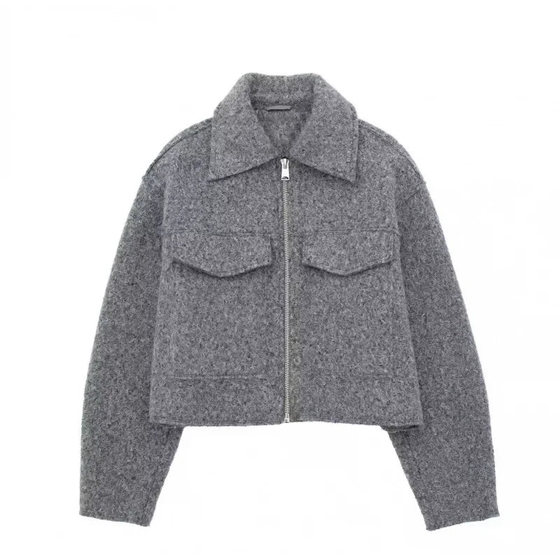 Mirisse | Schicke Tweed-Kurzjacke 