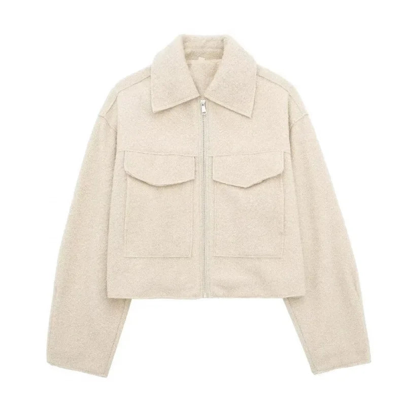 Mirisse | Schicke Tweed-Kurzjacke 