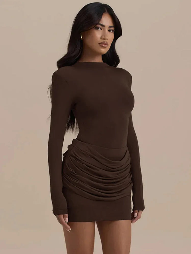 Leontine | Chic Ruched Bodycon