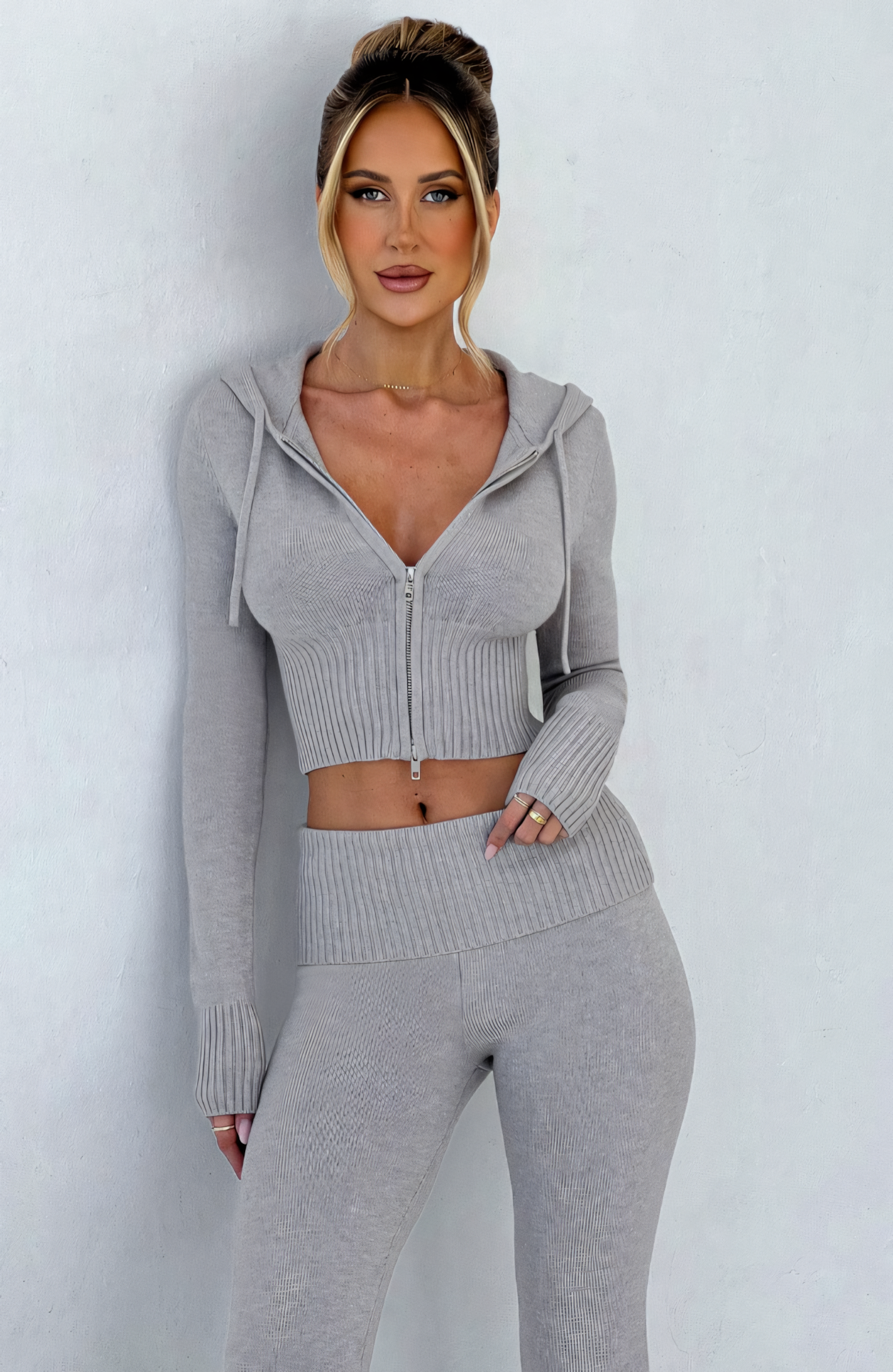 Auravelle | Knit Lounge Tracksuit Set
