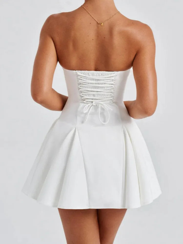 Monroe Bow Mini Dress