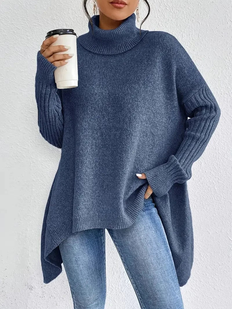 Velmora | Gemütlicher Luxus-Rollkragenpullover