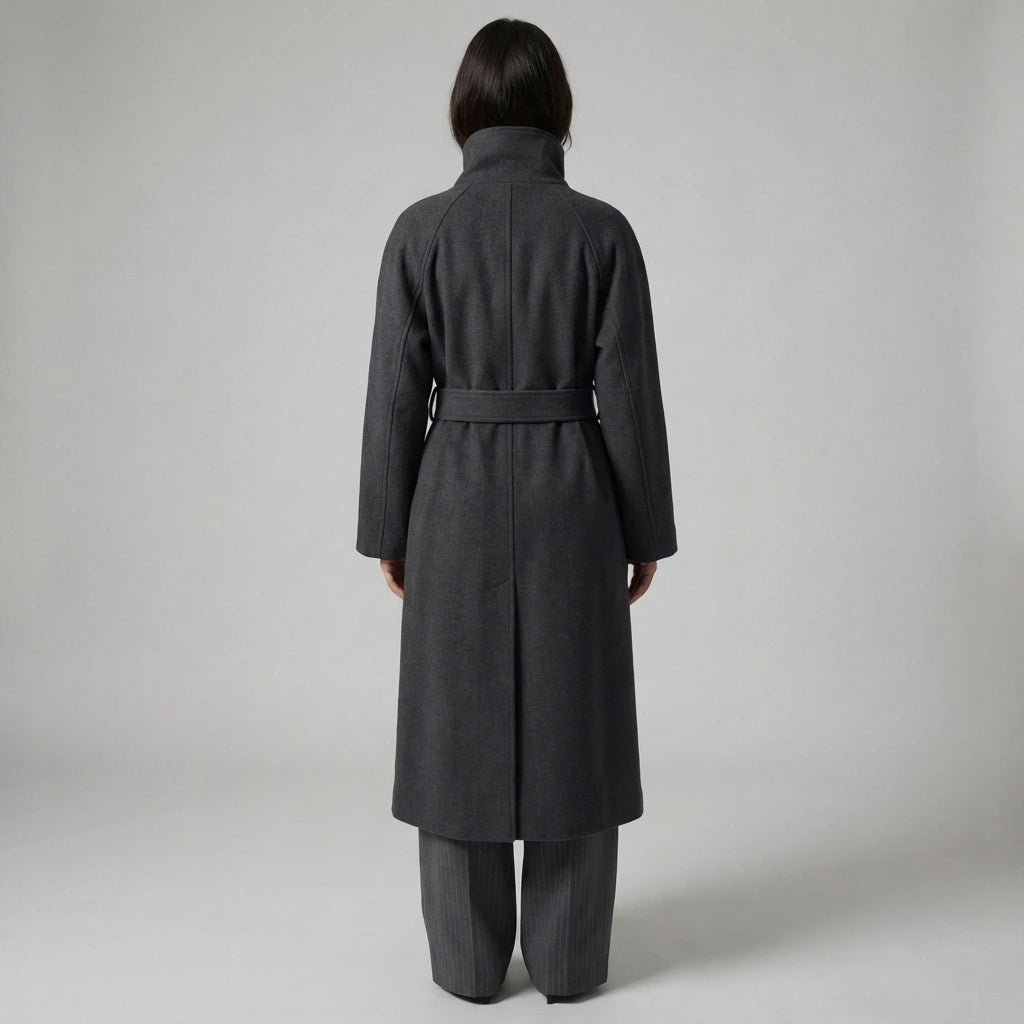 Avelyn | Tailored Wool Belt Coat